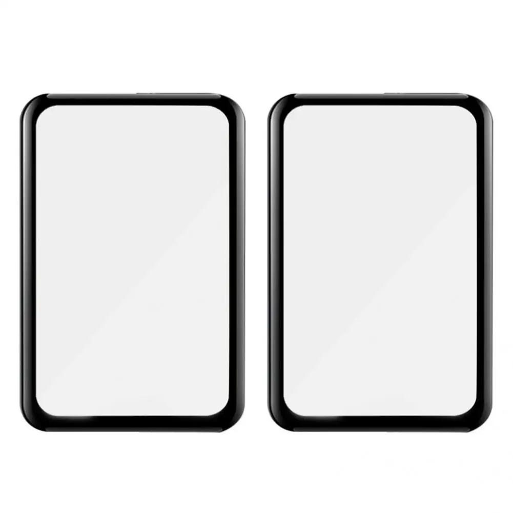 

2Pcs High-quality 3D Curved Hot Bending Protective Film Reliable Smart Watch Tempered Film Watch Screen Protector