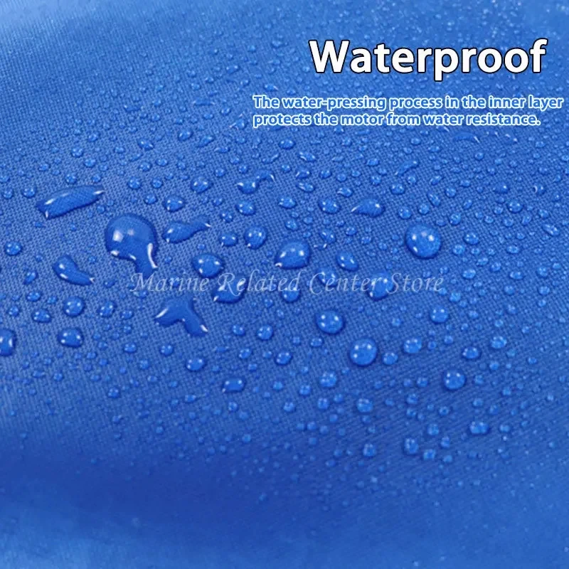 Waterproof Sail Boat Cover Mainsail Boom Cover 600D Oxford Cloth Sunshade Dustproof For 8-9ft 9-10ft 8-13ft