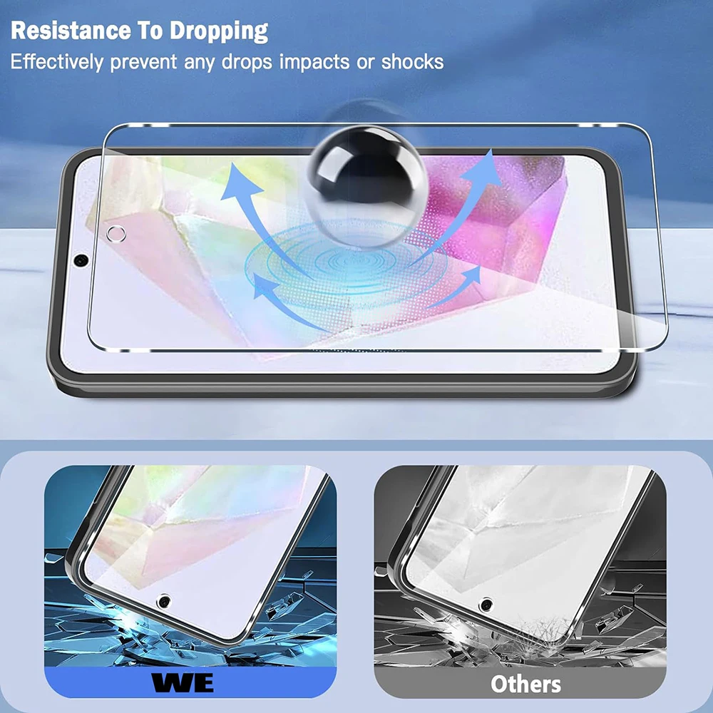 Premium Tempered Glass Screen Protector (4-Pack)