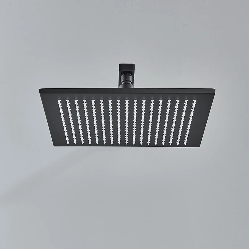 Description Picture 4 of itemBlack 8’/16’Thermostatic Bathroom Concealed Shower Faucet Rainfall Shower Head Wall Mounted Bathtub Mixer Tap Bath Shower Set