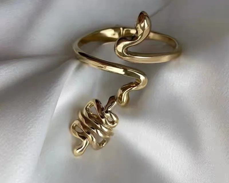 YS New UNO high quality handmade irregular animal snake ring gift jewelry free shipping