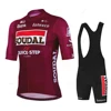 Soudal Quick Step Cycling Jersey Men Sets Bike Clothing Breathable Anti-UV Bicycle Wear/Short Sleeve Maílllot Ciclismo Hombre 5