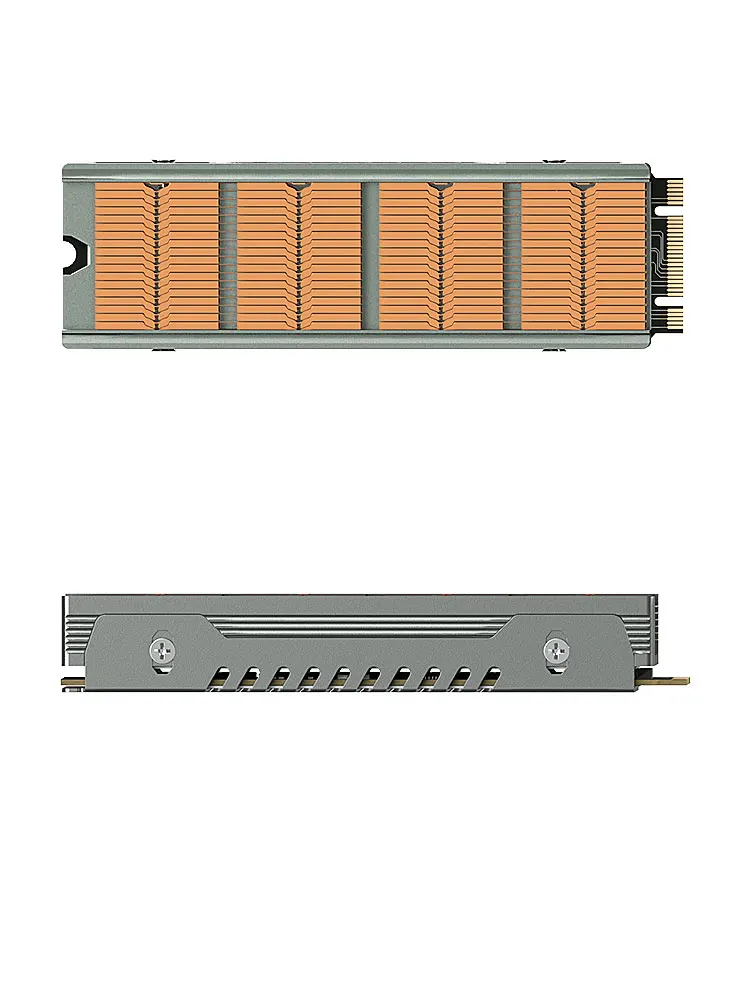 M.2 SSD NVMe Heat Sink M2 2280 Solid State Drive 36 Cooling Fin Radiator with Th