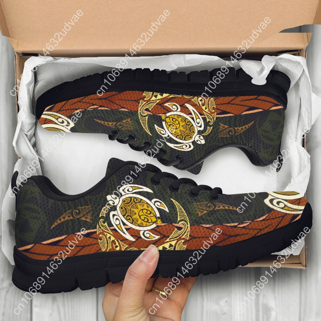 Polynesian Shoes Turtle Print Comfortable Breathable Outdoor Sports Shoe Gym Sports Shoes Running Shoes Zapatos Hot