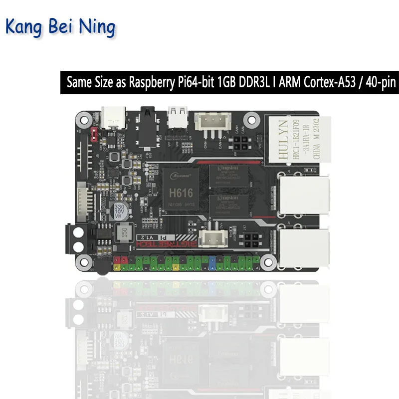 Scheda Di Sviluppo Btt Pi Klipper Computer Superiore Quanzhi H616 Sostituzione Piatta Raspberry Pi 3B Scheda Madre Orange Pi Linux