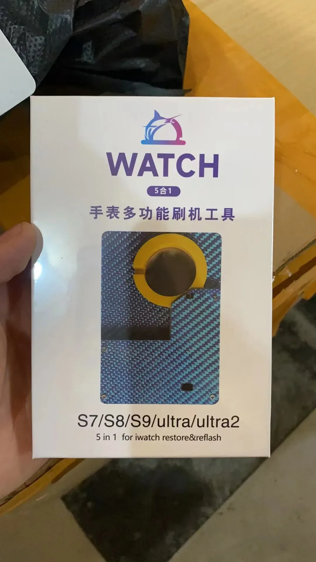 

Для IWatch S7 S8 S9 Ultra1/2 новые часы восстановление и отражение адаптер тестер инструмент восстановление данных система отражения восстановления белого экрана