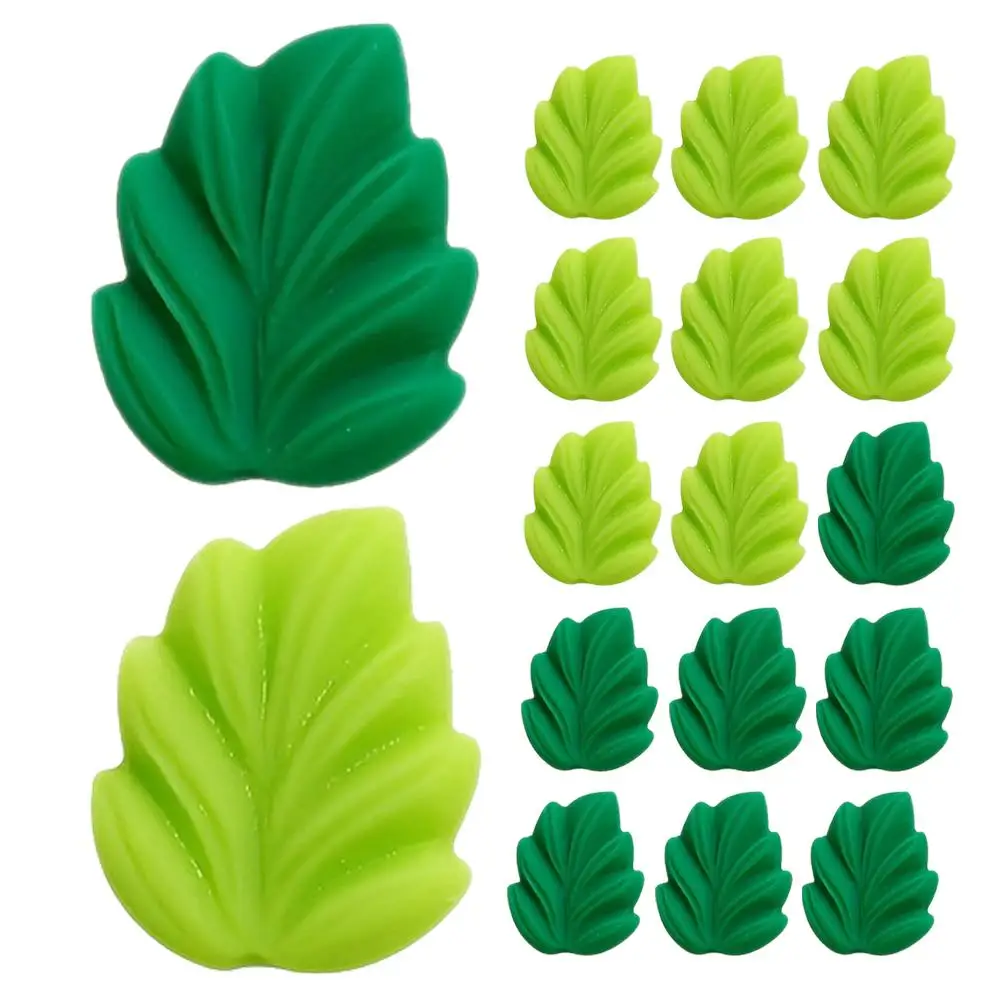20 Pcs Resin Leaf Push Pins Cute Realistic Office Thumb Tacks Decorative Wall Tacks Cork Board Accessories Funny Pushpins