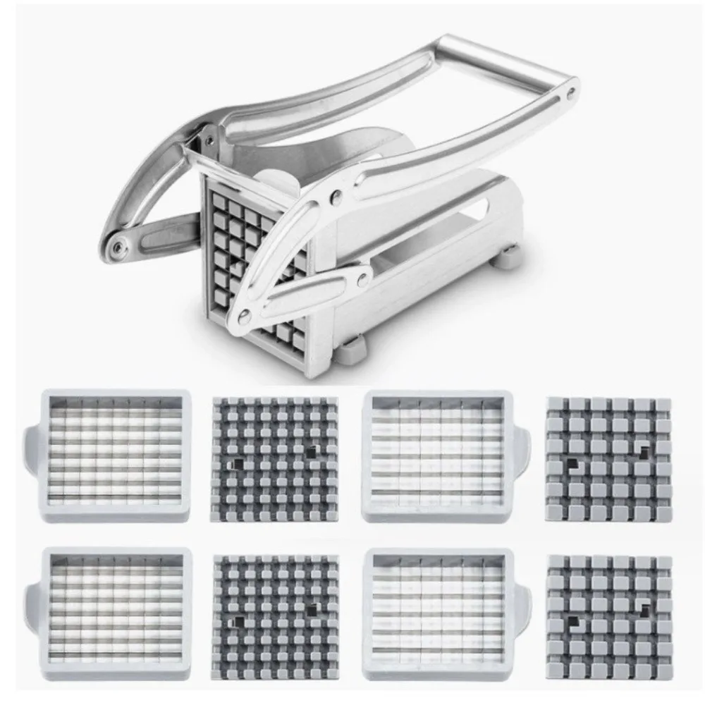 Manual Potato Cutter Blade 36/64 Hole Square French Fries Slicer vegetable slicer,french fry cutter