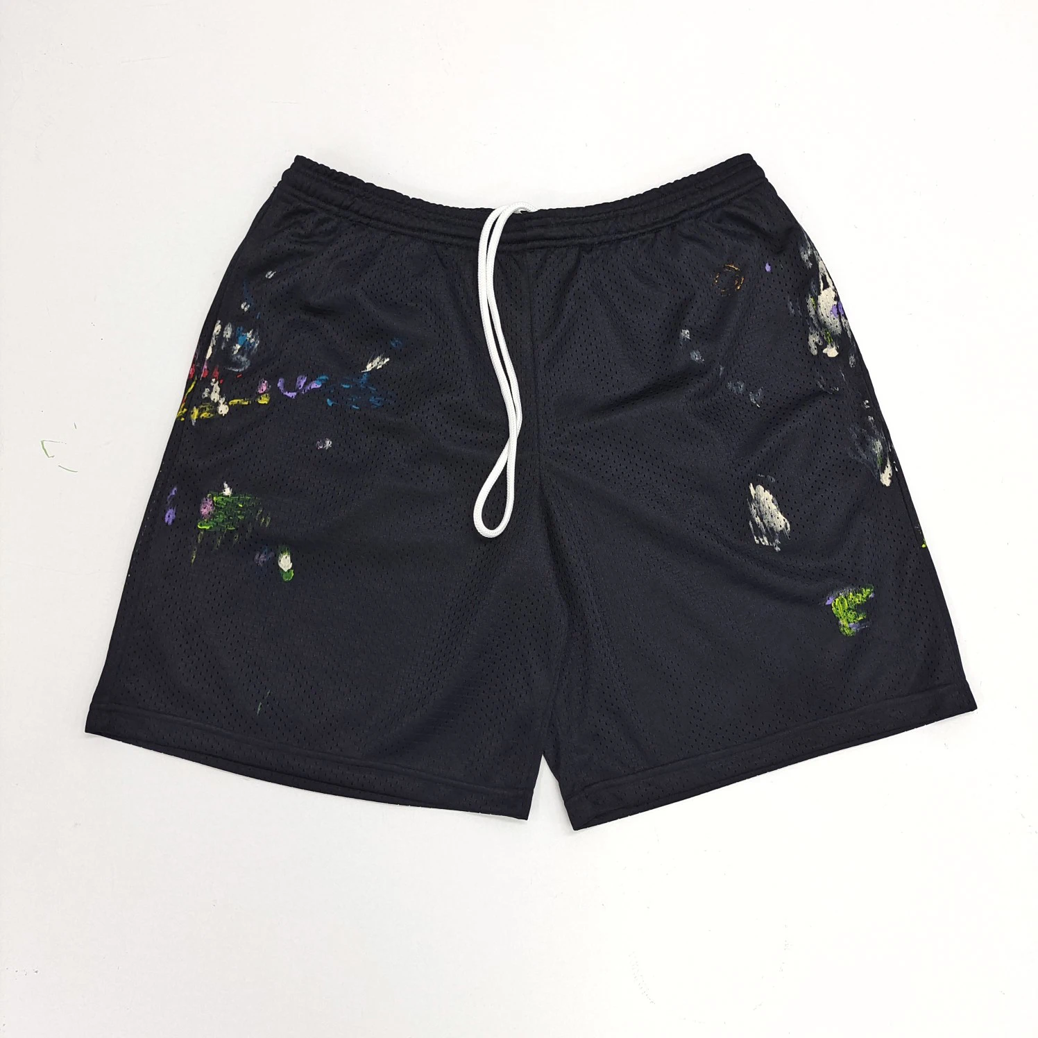 

ZXDFTR Summer Men's Painted Breathable Beach Shorts