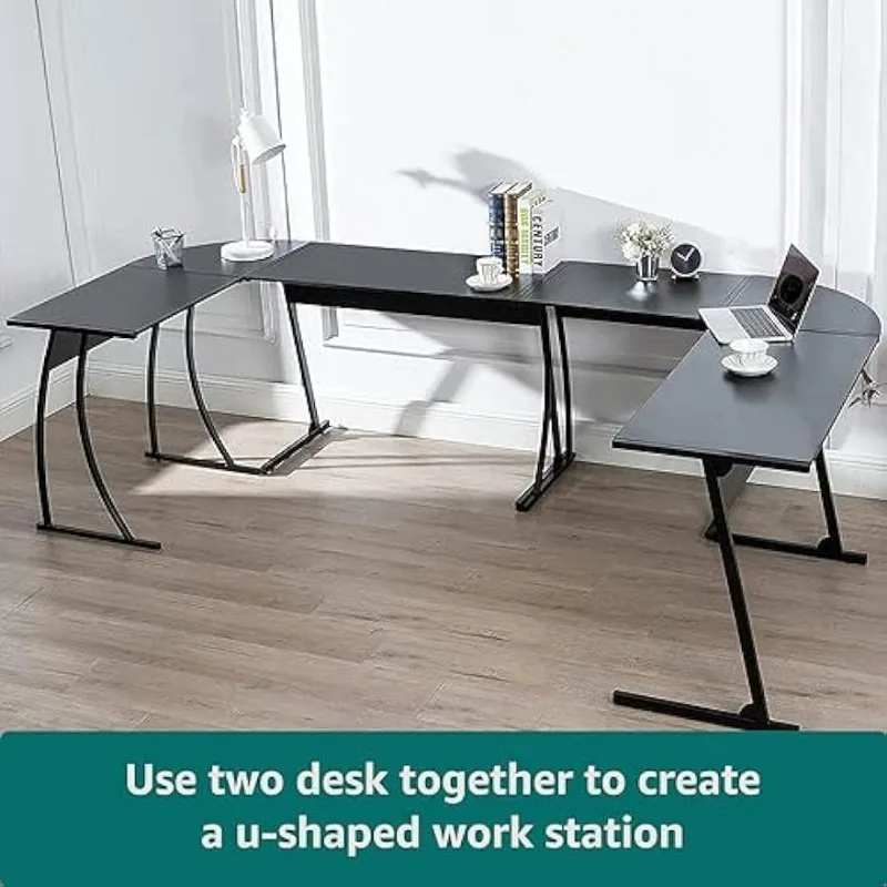 Description Picture 6 of itemColegence L Shaped Gaming Desk 58'' Computer Corner Desk for Home Office,Reversible Lshaped Desk for PC Desk