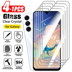 Premium 9H Tempered Glass Screen Protector (1 - 4 Pack) - 2Pcs HD Glass (Galaxy A16 4G)