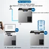 ZBS-20B 40kg Ice Maker Commercial Milk Tea Shop  Ice Cube Make Small Home Fully Automatic Ice Making Crushed Ice One Machine 2