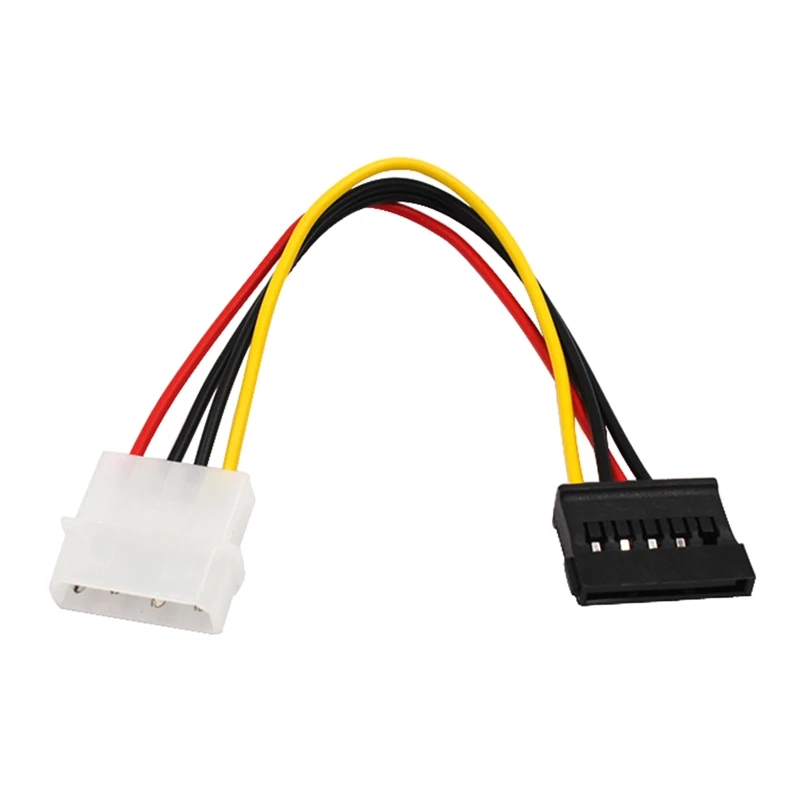 

15P to 4Pin IDE Converter Power Cable Portable Extension Cable 18cm