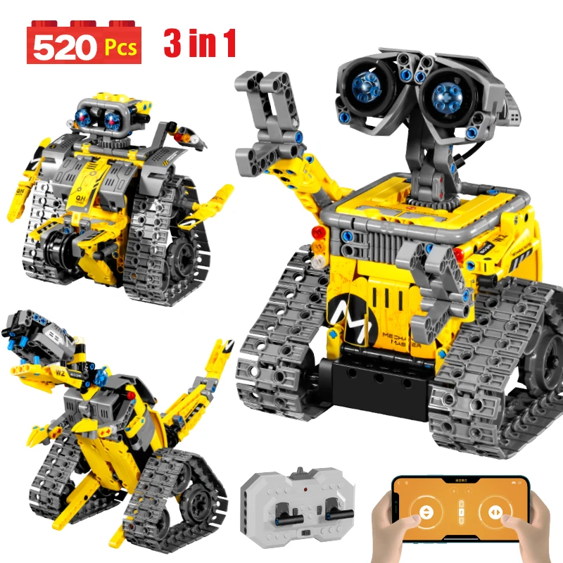 Zdalnie sterowany robot z klocków (lub inne modele) za $26.50 / ~106zł