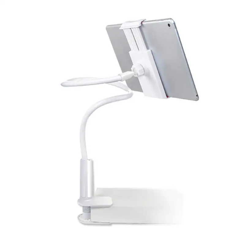 Clip-On Telefonhalterung mit Langem Schwanenhals-Arm Klemmhalterung für Alle Mobiltelefone, Switch, Tablets – Detail 1