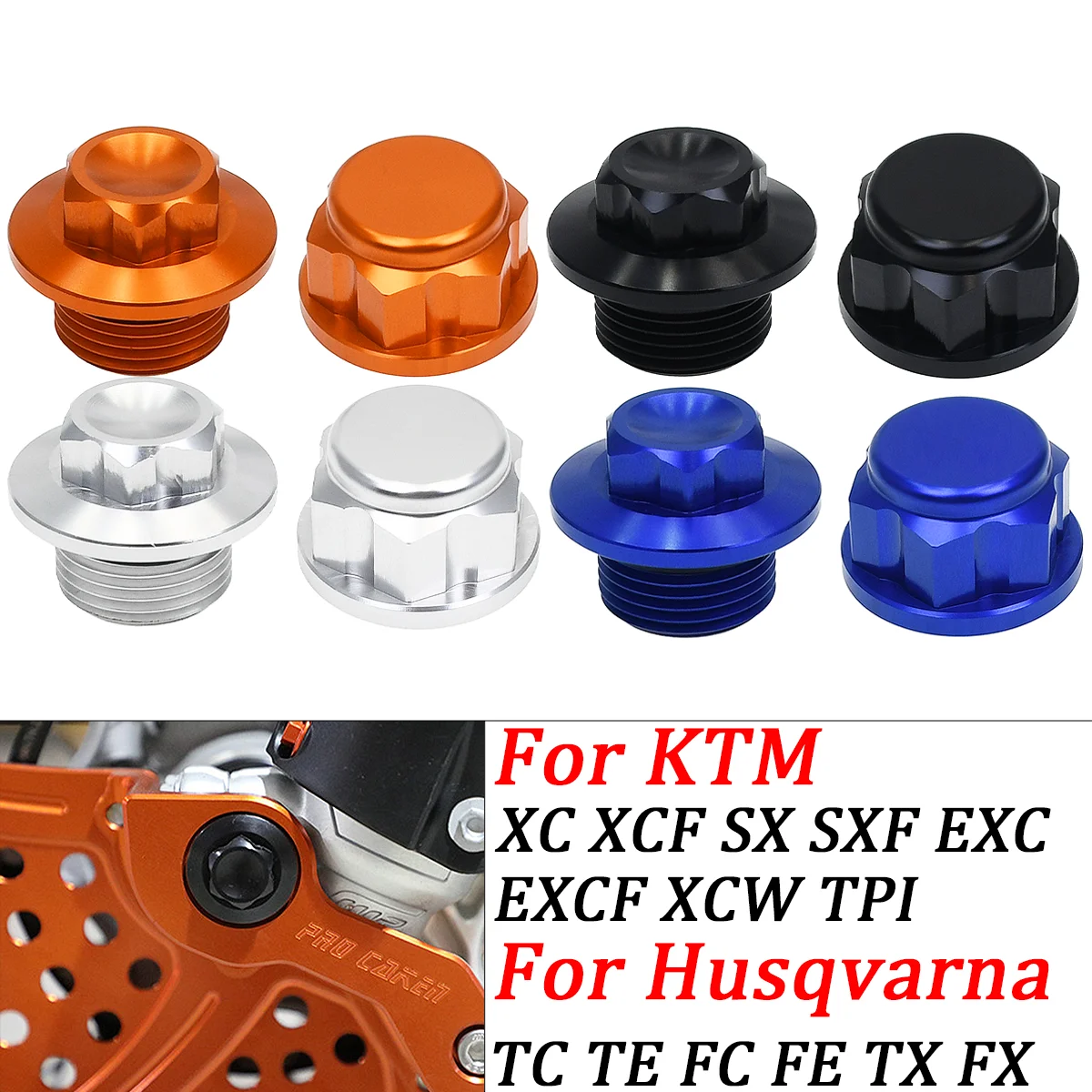 Motorräder CNC Vorne Hinten Rad Lock Achse Mutter Für KTM XC SX XCF SXF EXC EXCF XCW TPI 125 250 300 350 450 500 530 2016-2023 MOTO
