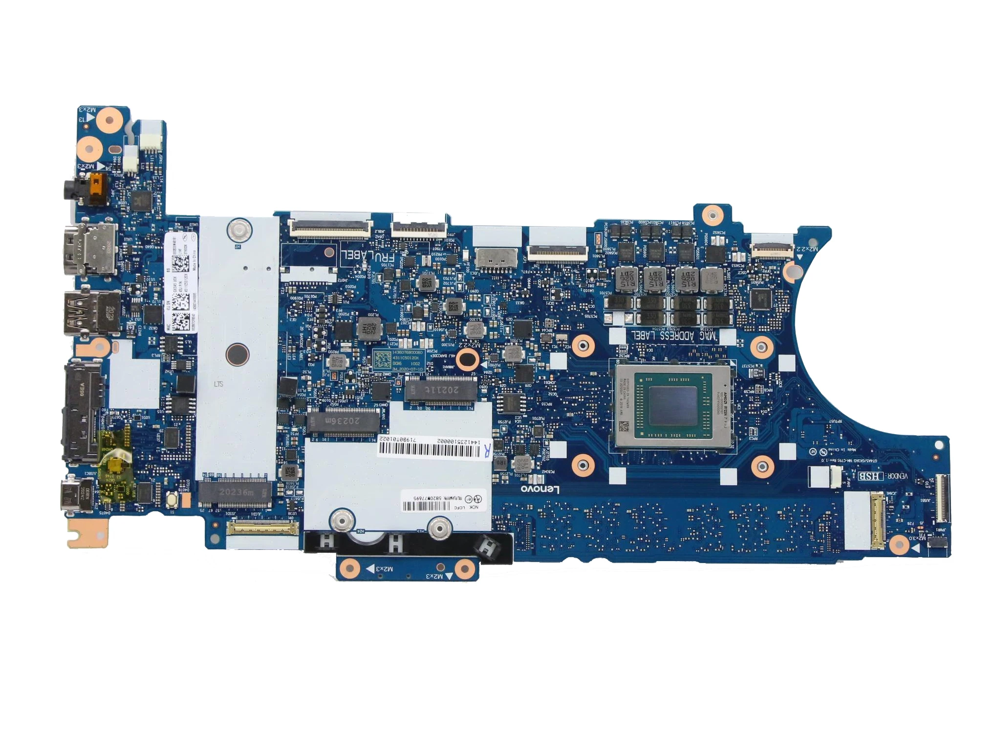 

New Original For ThinkPad T14S X13 Motherboard R7-4750 UMA RAM 32G 5B20W77695