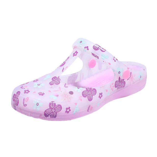 Breathable Women's Mules Clogs Slippers Soft Bottom Flower Garden Shoes - Image 6