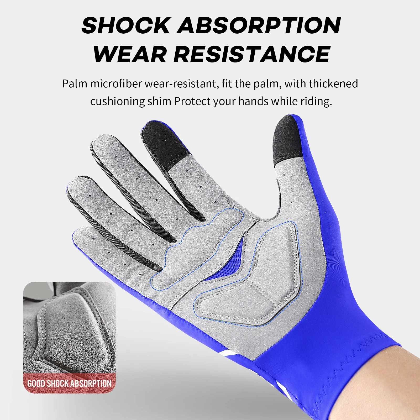 Sunscreen Gloves For Men And Women In Summer,Thin,Breathable,Uv Resistant,Driving And Cycling Gloves,Red,Blue,Black And White