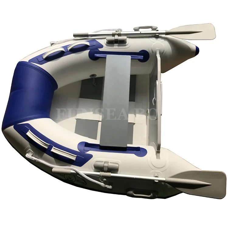 5.3ft 1.6m Cheap Light Weight PVC Inflatable Rowing Boat for One Person
