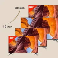 BEISHI TV Wall Mount Bracket for 40-80 Inch LED, LCD, OLED Flat Curved TVs TV Mount with Dual Swivel Arm Extend Tilting Rotation - Image 4