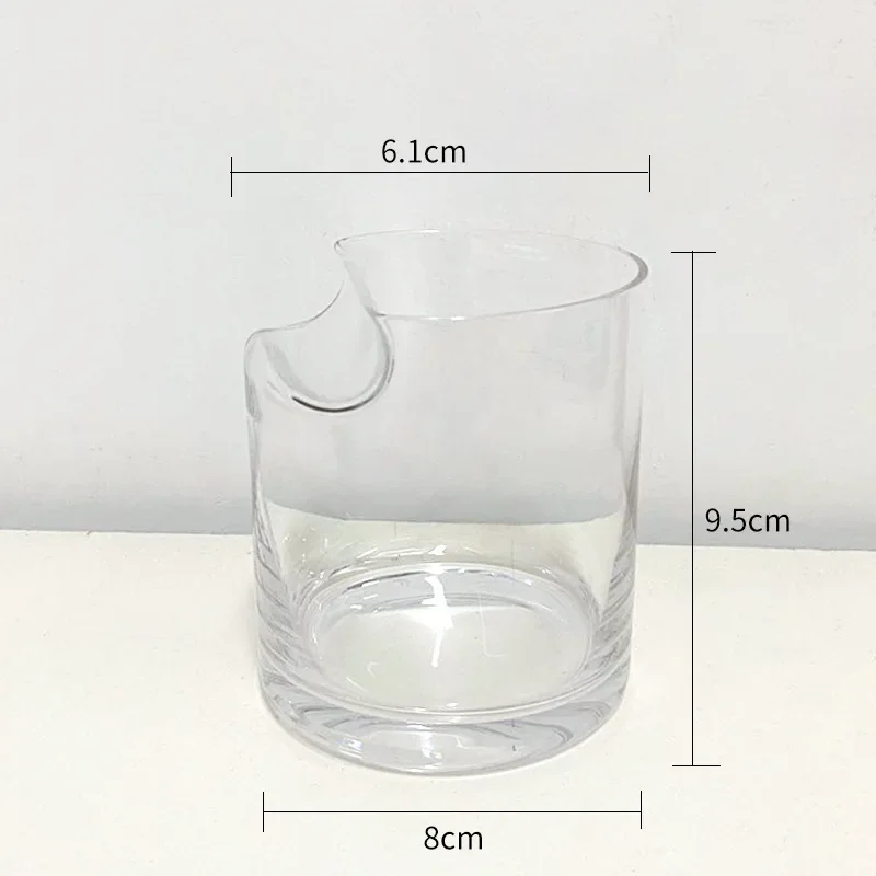 Drinkware Glass for Whiskey and Cigar Glass on Top Cups Tiki Fashion Tumbler Accessorries Made of Crystal Design - 6
