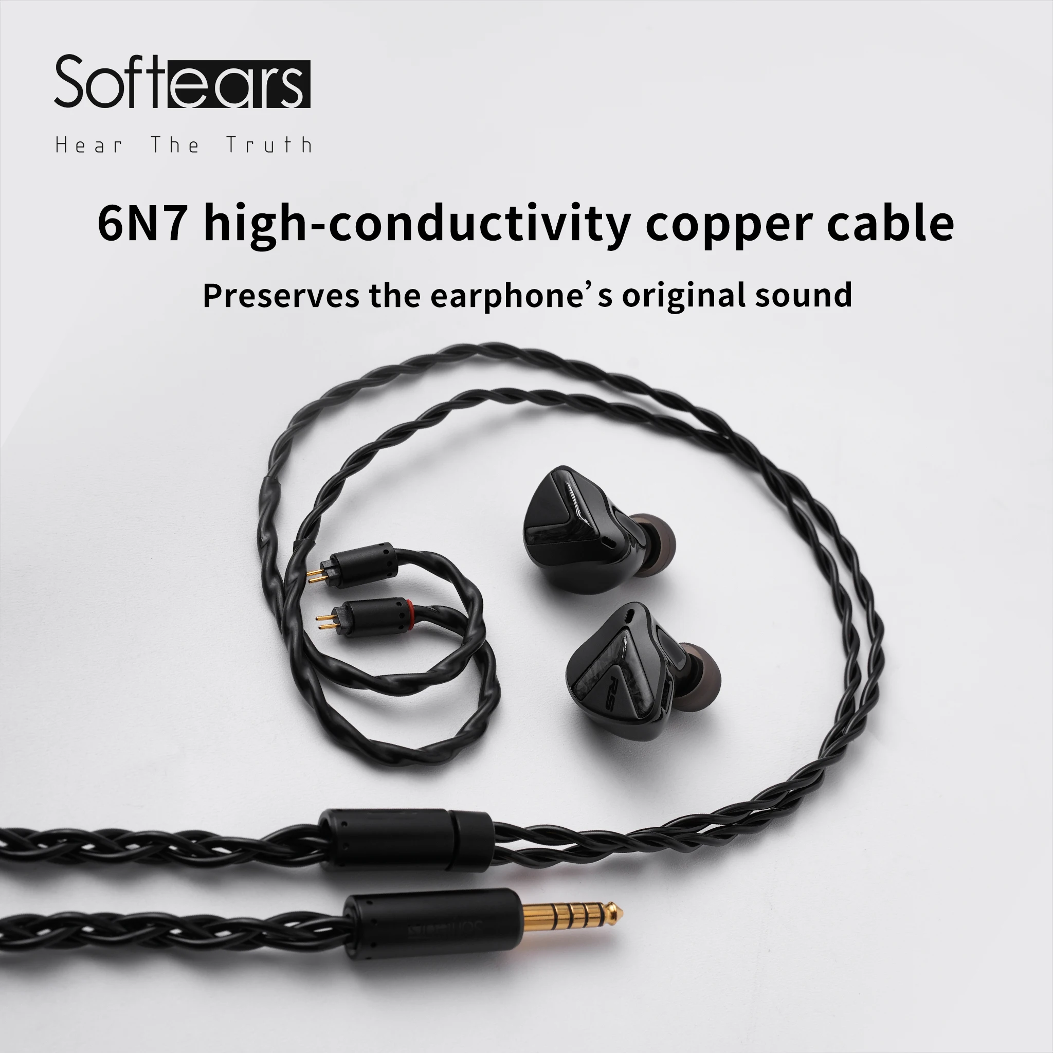Softears RSV-MKII 5BA 4-Way Crossover In-Ear Monitors Earphone
