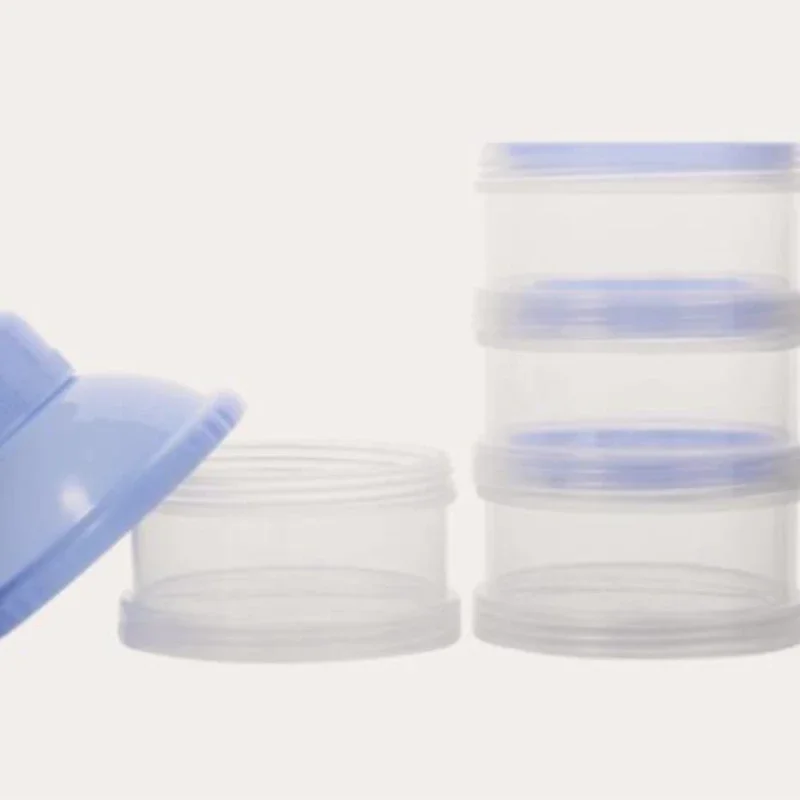 Portable Milk Powder Formula Dispenser Food Container Storage 5 Grid For Baby Kids Toddler