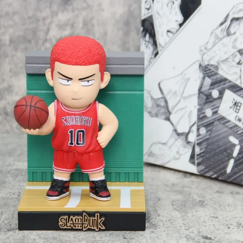 

Аниме серия Slam Dunk, 19 см, версия GK Q, Sakuragi, Hanamichi, рукава, Kaede, ручная экшн-статуя, персонаж из комиксов, ПВХ Модель, Подарочные игрушки