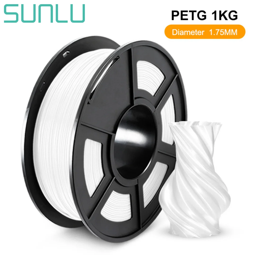 SUNLU PETG 3D Printer Filament Multiple Color Non Toxic 1 75mm sunlu-petg-3d-printer-filament-multiple-color-non-toxic-1-75mm