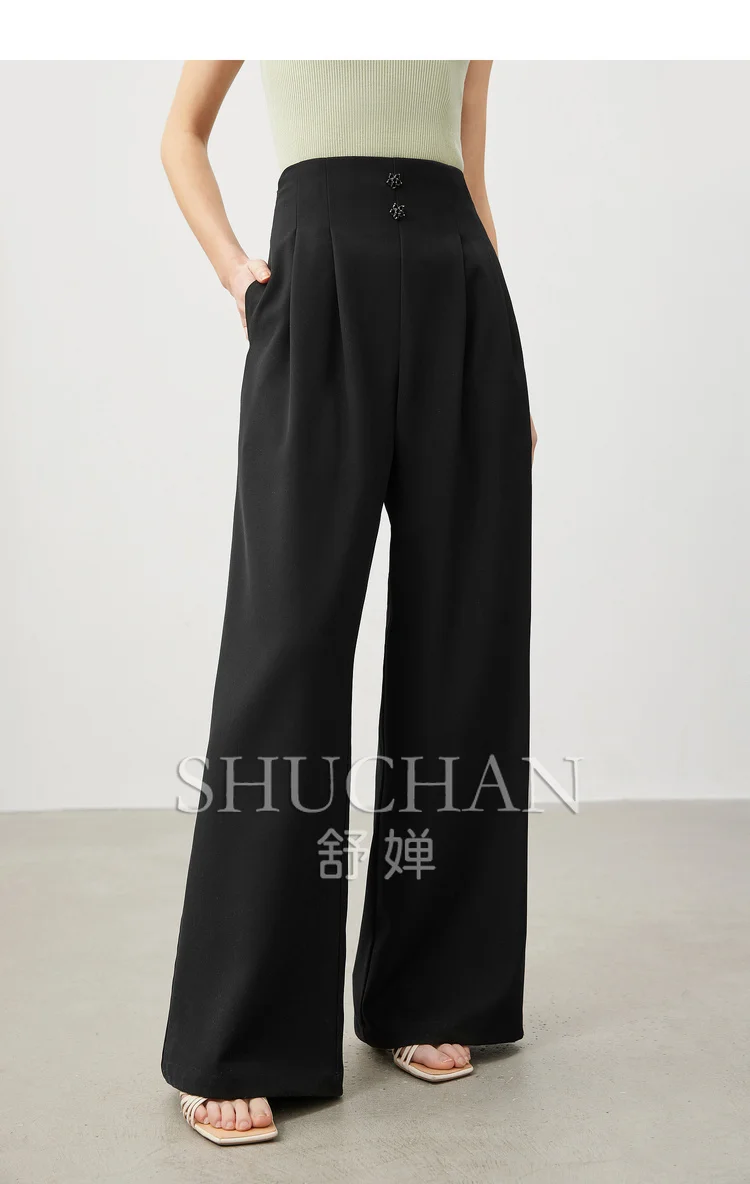 Design 2024 New Pantalon Pour Femme  Polyester  Spandex  Pants Women  Pantalones Mujer Verano High Waist