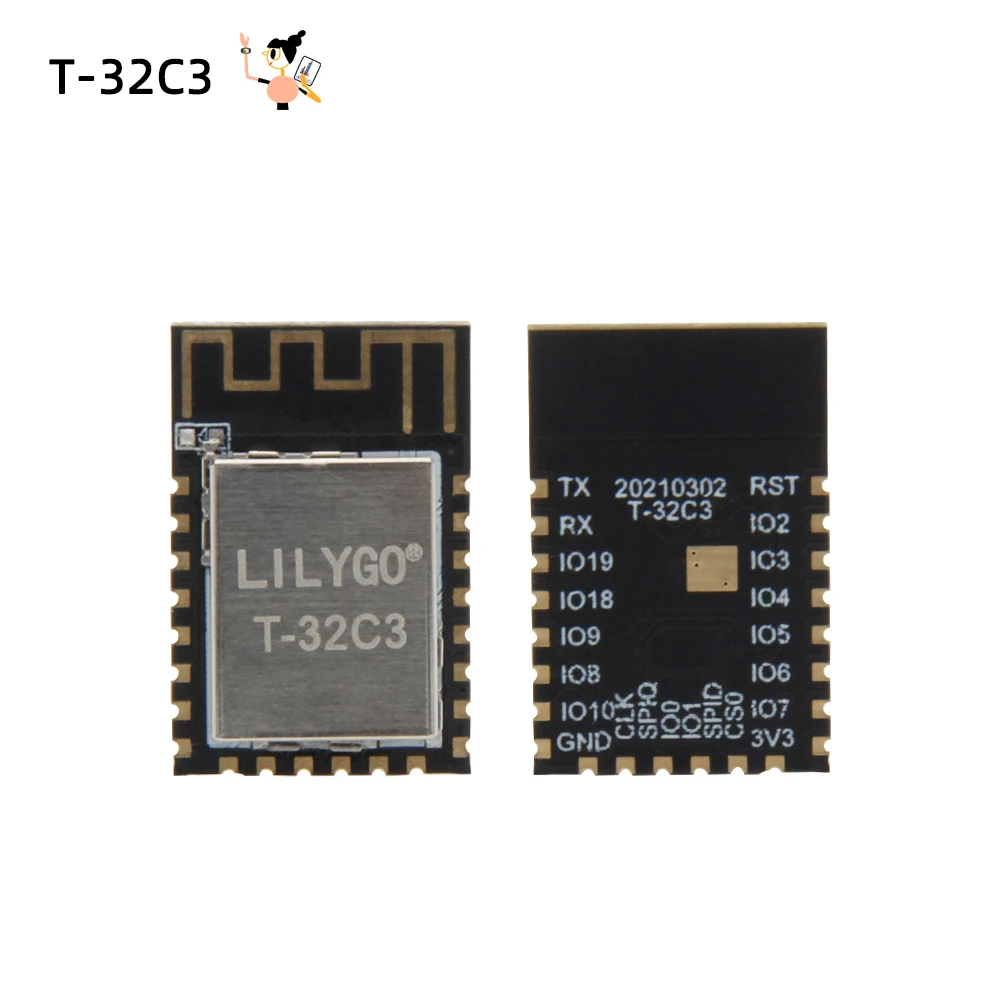LILYGO-T-32C3-ESP32-C3-Module-Ultra-Low-Power-SoC-RISC-V-Single-Core ...