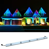 30mm 12v Ip68 Outdoor 3 Points Rgbw Led Pixel Permanent Christmas Holiday Permanent Led Pixel Point Puck Lighting 1