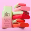 Pixi Blush Stick  3 In 1 Matte Pink Blusher Stick Cheek Eye Lip Tinted Waterproof  Face Contouring Shadow Blusher Korean Make Up 2
