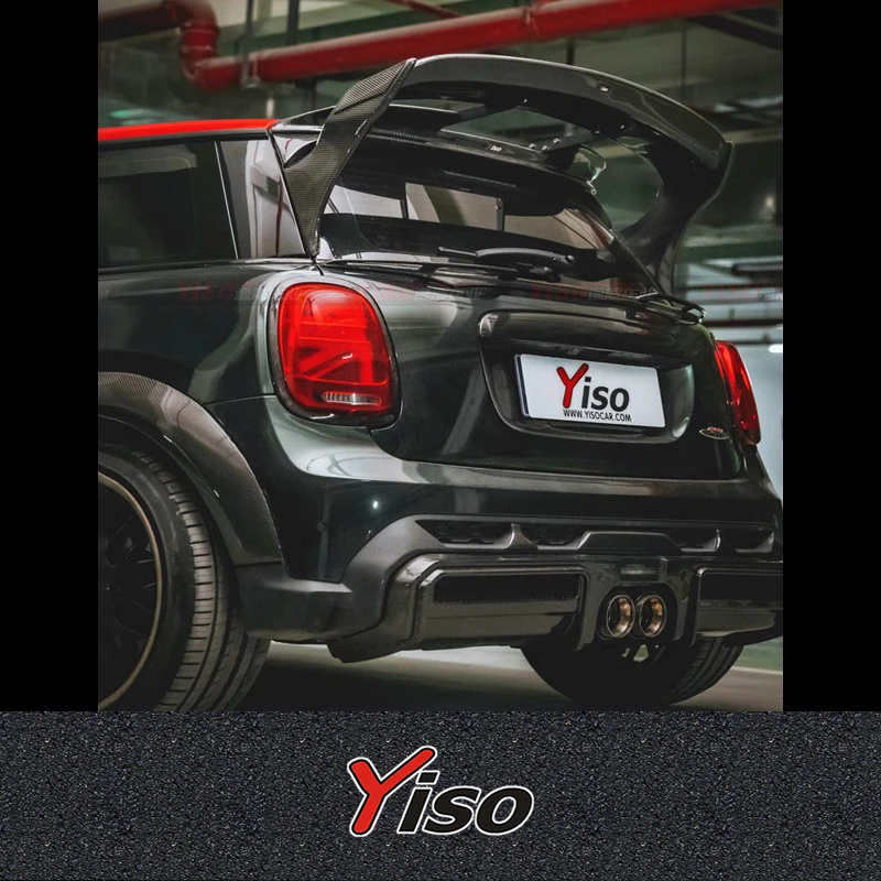 

FOR 2021-2022 BMW MINI F56 F55 JCW Modified Carbon fiber Aerodynamic kit Japan Second generation YISO WING
