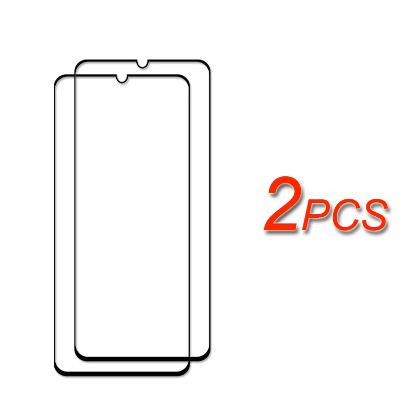 2-Pack Full Glue Tempered Glass Screen Protector Film