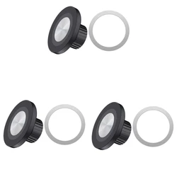 Universal Magnetic Base for Car Phone Holder 17mm Ball Mount (3pcs)