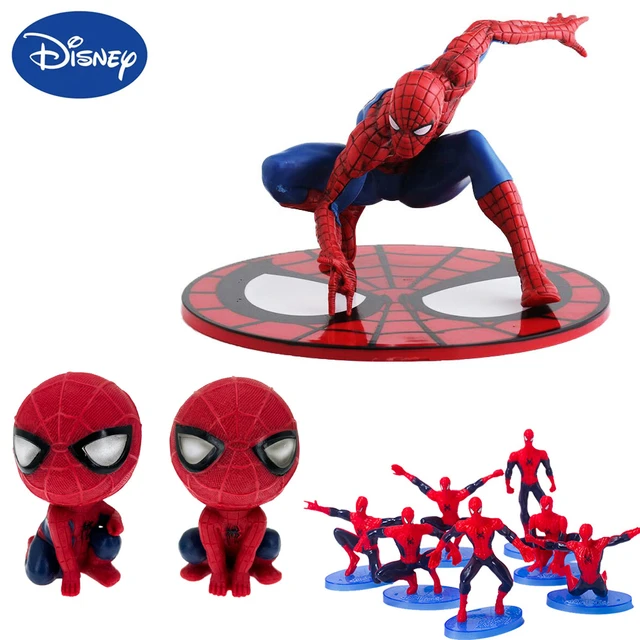 Marvel Super Hero Avengers Iron Man Spiderman Dolls Mini Figurine Model Toy  Ornaments Action Figure Collectible Kids Boys Gifts - AliExpress