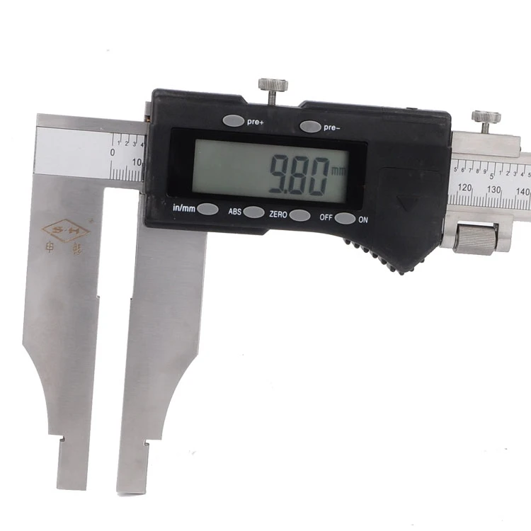 Calibre Digital Acero Inoxidable Calibrador Pie de Rey Con Pantalla LCD  yEstuche