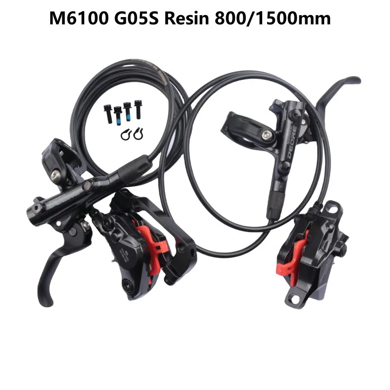시마노 데오레 SLX M6100 M6120 브레이크 피스톤 유압 디스크 BR, MTB 자전거 액세서리, 송진/송진 lec/메탈 lec 패드 G05S J04C