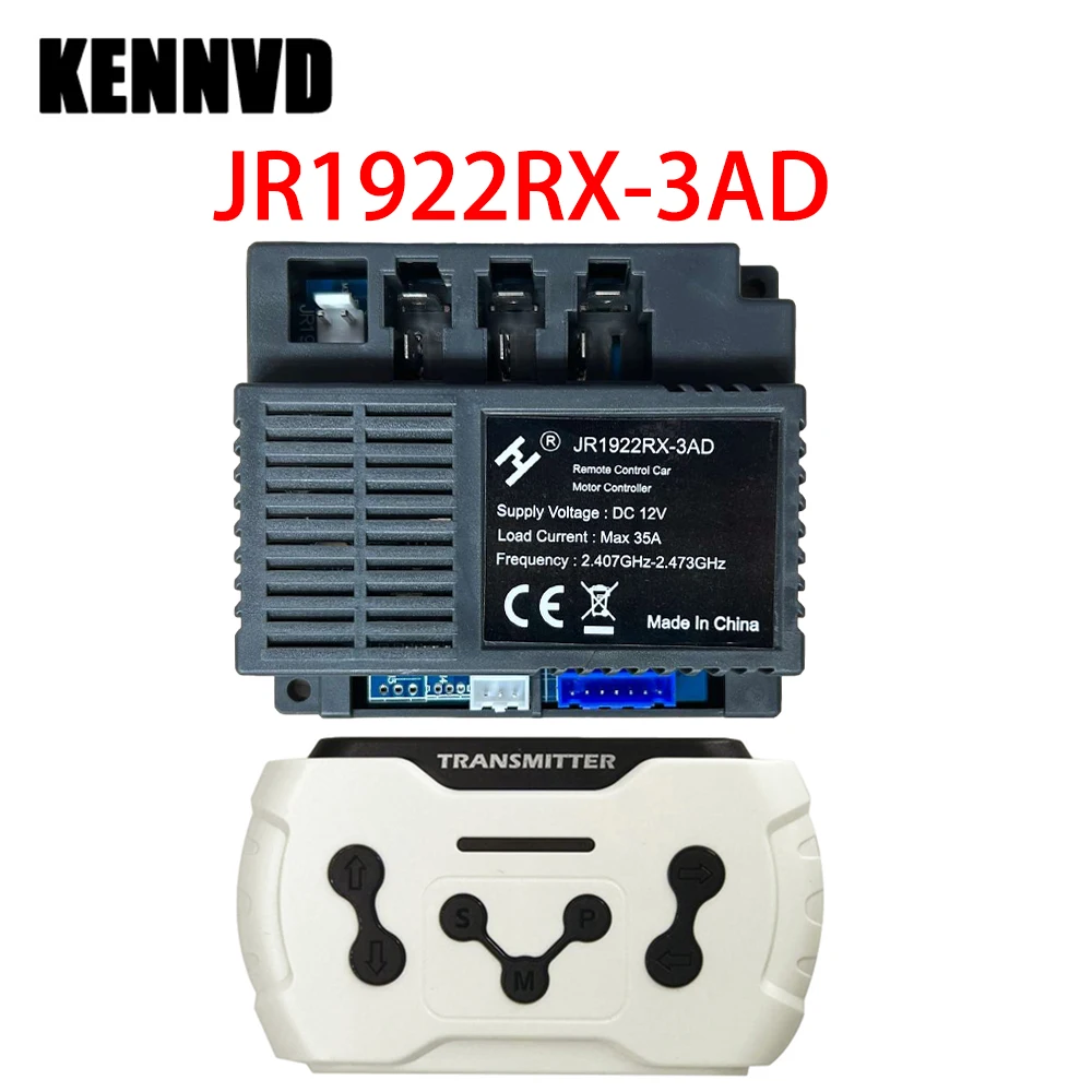 JR1922 JR1922RX-3AD JR1922-D2 JR1922-AD 어린이 전기 장난감 자동차, 2.4G 블루투스 리모컨 컨트롤러 송신기