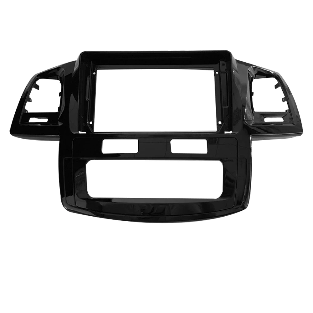 

9 дюймов для Toyota Fortuner Hilux Vigo 2009-2015 Android MP5 Корпус Корпуса проигрывателя, головное устройство, Магнитола, отделка автомобильной радиосистемы