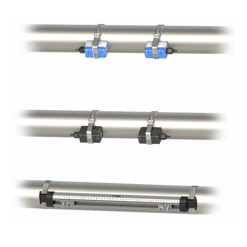 Ultrasonic Flowmeter Wall-mounted Type Flow Meter TS-2 TM-1 TL-1 Clamp on Transducer