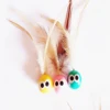 3/5 Pack Cat Toy Balls with Feather Tails - Stimulate Instinctive Play, Enhance Pet - Owner Bond 6