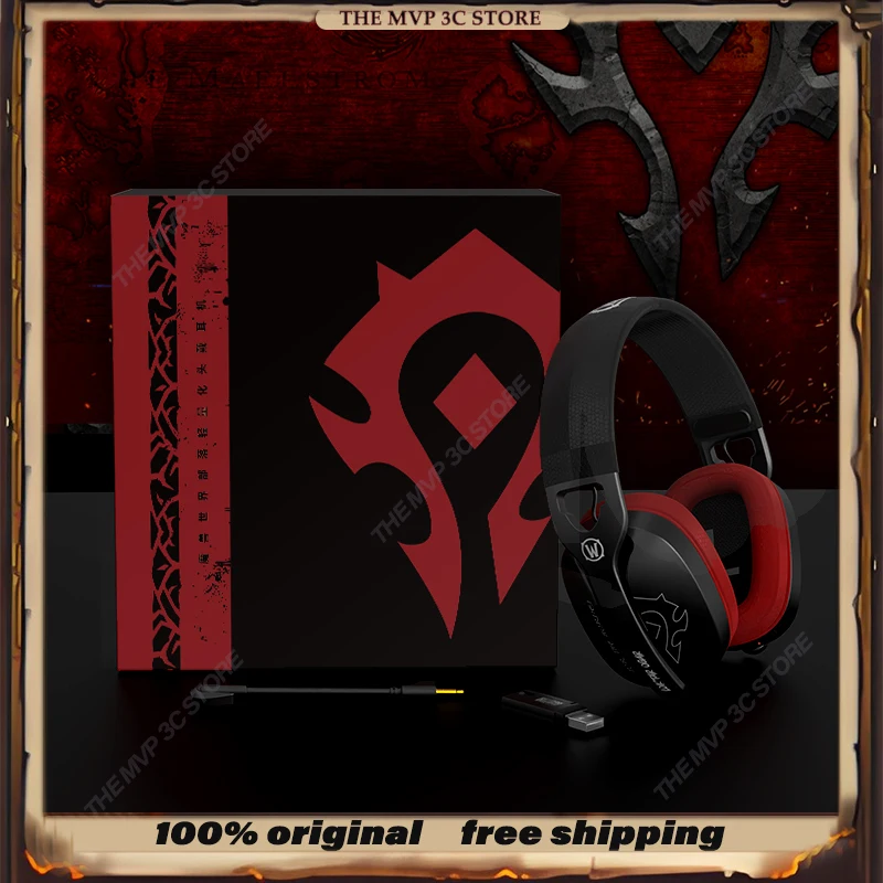 Blizzard World of Warcraft Limited Edition Gaming Headphones Lightweight Music Hifi wireless Bluetooth wired Laptop