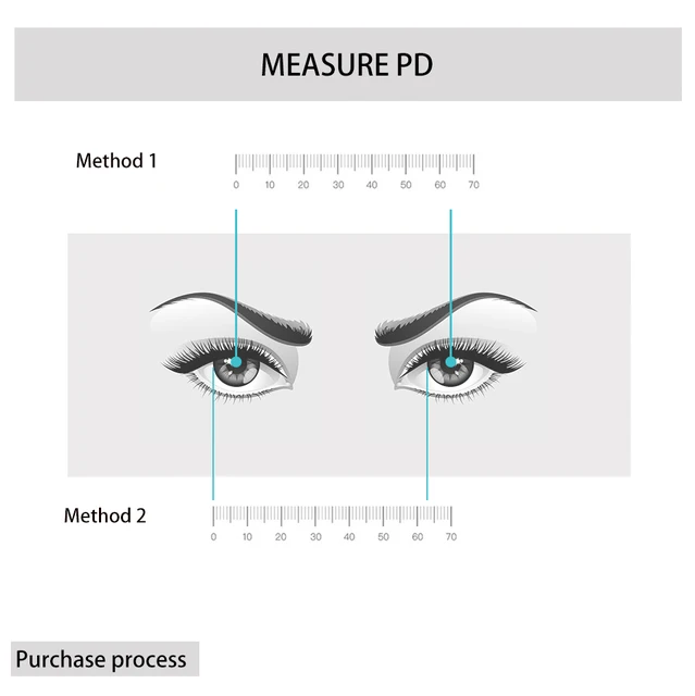 Dual Pd Pd In Eyeglasses Prescription Bifocal Reading Glasses Far