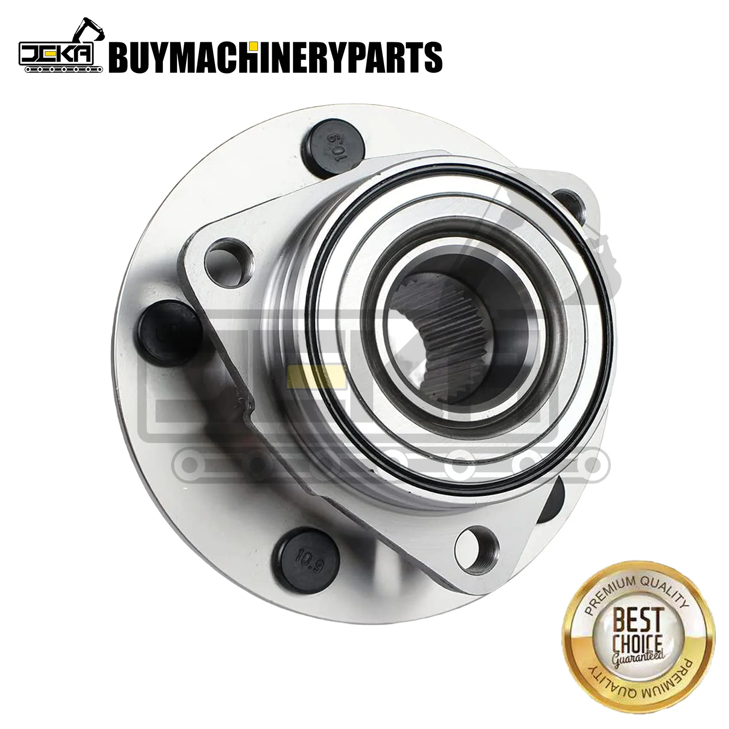 515006 4WD Front Wheel Bearing and Hub Assembly Fit for 94-99 Dodge Ram 1500 4x4 1994 1995 1996 1997 1998 1999 5 Lug
