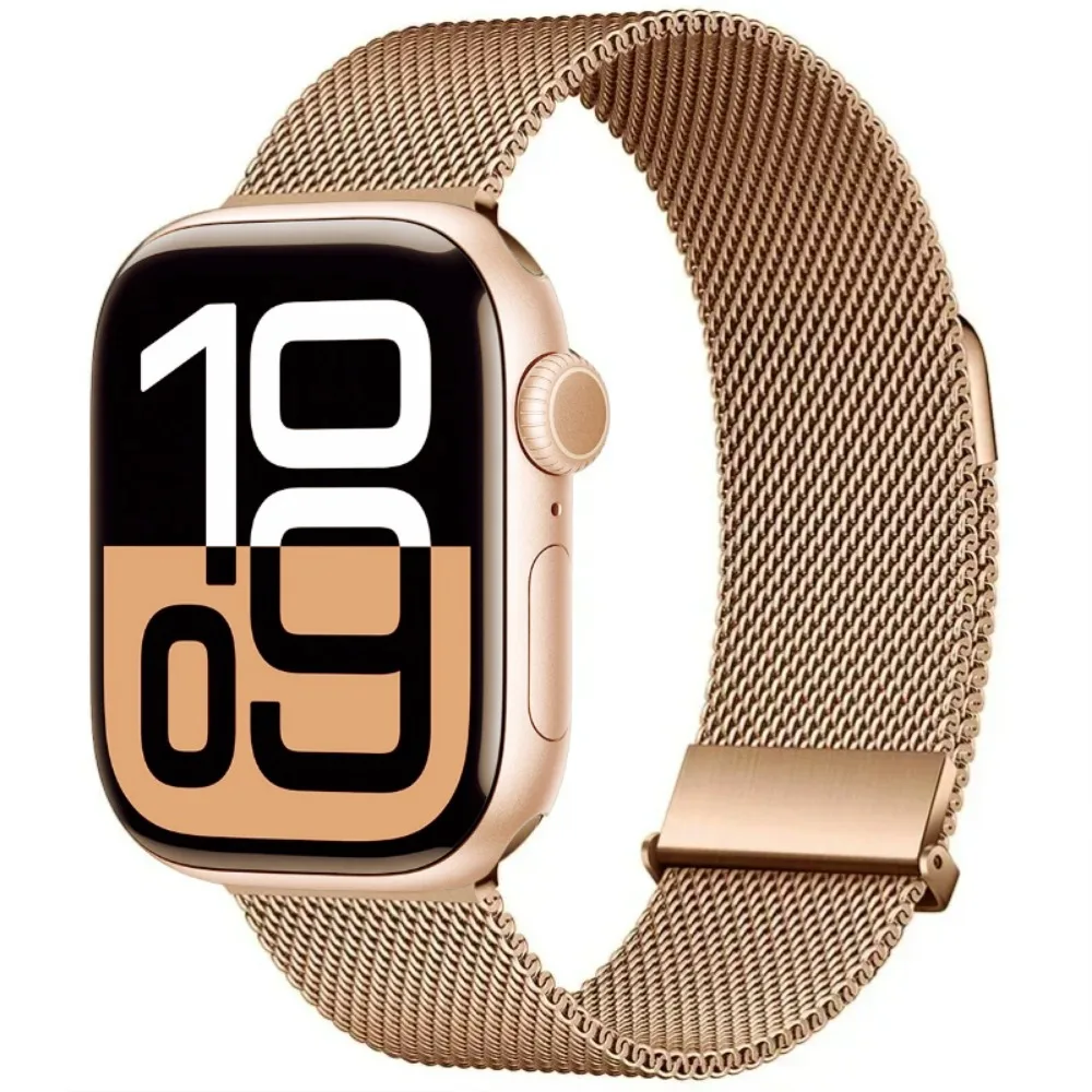 Premium Milanese Mesh Apple Watch Band Bracelet - Elegant Sport Strap