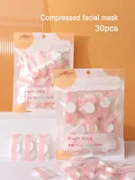 Compressed Facial Mask Paper Make-up for Women Disposable Hydrating Mask Original High-end Makeup Tools & Accessories 30pcs Pads 1