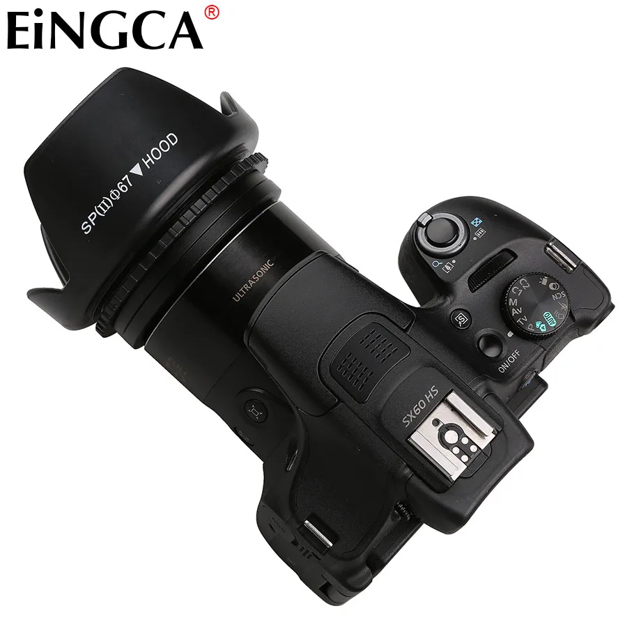 4IN1 Kamera Ring Adaptor Lensa untuk Canon PowerShot SX40 SX50 SX60 SX70 SX520 SX530 SX540 HS untuk 67Mm UV filter Lens Hood Lensa 【海外正規品】 sx50HS PowerShot Canon デジタルカメラ